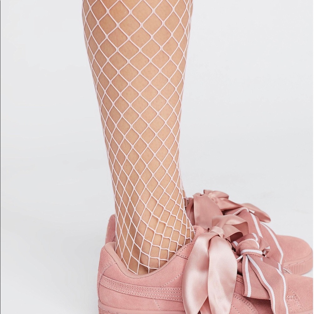 Free people Libby Fish Net Tights